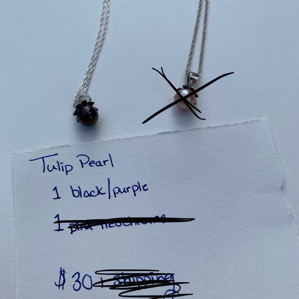 Tulip Pearl Vantel Pearls Necklace